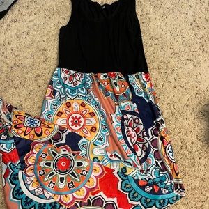 Sleeveless sun dress